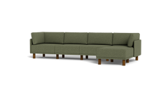 Load image into Gallery viewer, Luna - Sofa - Moss Green - High Arms - Tall Legs
