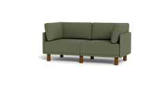 Load image into Gallery viewer, Luna - Sofa - Moss Green - High Arms - Tall Legs
