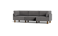 Load image into Gallery viewer, Luna - Sofa - Storm Grey - High Arms - Tall Legs
