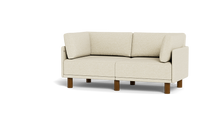 Load image into Gallery viewer, Luna - Sofa - Sunset Beige - High Arms - Tall Legs
