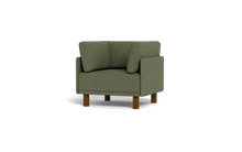 Load image into Gallery viewer, Luna - Sofa - Moss Green - High Arms - Tall Legs
