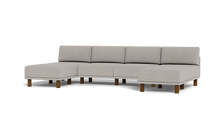 Load image into Gallery viewer, Luna - Sofa - Dream Grey - High Arms - Tall Legs
