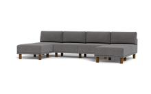 Load image into Gallery viewer, Luna - Sofa - Storm Grey - High Arms - Tall Legs
