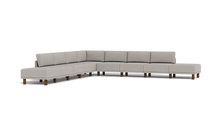 Load image into Gallery viewer, Luna - Sectional - Dream Grey - High Arms - Tall Legs
