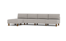 Load image into Gallery viewer, Luna - Sofa - Dream Grey - High Arms - Tall Legs
