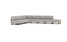 Load image into Gallery viewer, Luna - Sectional - Dream Grey - High Arms - Tall Legs

