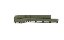 Load image into Gallery viewer, Luna - Sectional - Moss Green - High Arms - Tall Legs

