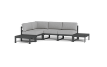 Load image into Gallery viewer, Mistral - Sectional - Pebble - Block - Silver Shade
