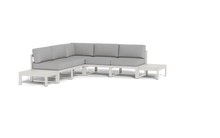 Load image into Gallery viewer, Mistral - Sectional - Sandstone - Block - Silver Shade
