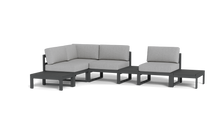 Load image into Gallery viewer, Mistral - Sectional - Pebble - Block - Silver Shade

