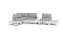 Load image into Gallery viewer, Mistral - Sectional - Sandstone - Block - Silver Shade

