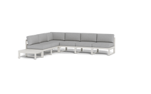 Load image into Gallery viewer, Mistral - Sectional - Sandstone - Block - Silver Shade
