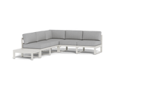 Load image into Gallery viewer, Mistral - Sectional - Sandstone - Block - Silver Shade
