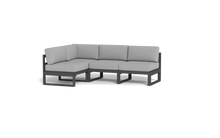 Load image into Gallery viewer, Mistral - Sectional - Pebble - Block - Silver Shade
