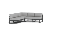 Load image into Gallery viewer, Mistral - Sectional - Pebble - Block - Silver Shade
