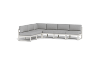 Load image into Gallery viewer, Mistral - Sectional - Sandstone - Block - Silver Shade
