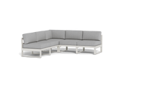 Load image into Gallery viewer, Mistral - Sectional - Sandstone - Block - Silver Shade
