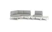 Load image into Gallery viewer, Mistral - Sectional - Sandstone - Block - Silver Shade

