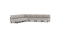 Load image into Gallery viewer, Luna - Sectional - Dream Grey - High Arms - Tall Legs
