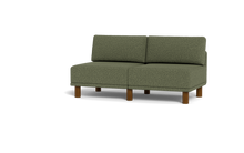 Load image into Gallery viewer, Luna - Sofa - Moss Green - High Arms - Tall Legs
