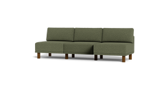 Load image into Gallery viewer, Luna - Sofa - Moss Green - High Arms - Tall Legs
