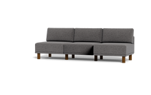 Load image into Gallery viewer, Luna - Sofa - Storm Grey - High Arms - Tall Legs
