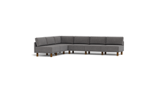 Load image into Gallery viewer, Luna - Sectional - Storm Grey - High Arms - Tall Legs
