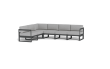 Load image into Gallery viewer, Mistral - Sectional - Pebble - Block - Silver Shade
