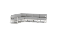 Load image into Gallery viewer, Mistral - Sectional - Sandstone - Block - Silver Shade
