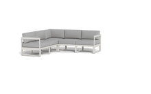 Load image into Gallery viewer, Mistral - Sectional - Sandstone - Block - Silver Shade
