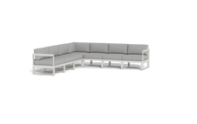 Load image into Gallery viewer, Mistral - Sectional - Sandstone - Block - Silver Shade
