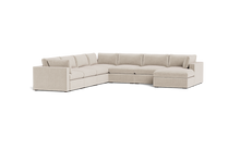Load image into Gallery viewer, Ciello XL - Sectional - Dune - Regular Arms
