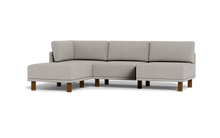 Load image into Gallery viewer, Luna - Sofa - Dream Grey - High Arms - Tall Legs
