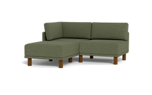 Load image into Gallery viewer, Luna - Sofa - Moss Green - High Arms - Tall Legs
