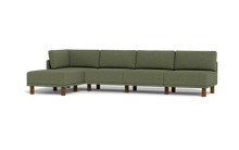 Load image into Gallery viewer, Luna - Sofa - Moss Green - High Arms - Tall Legs
