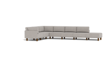 Load image into Gallery viewer, Luna - Sectional - Dream Grey - High Arms - Tall Legs
