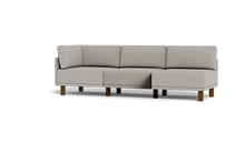 Load image into Gallery viewer, Luna - Sofa - Dream Grey - High Arms - Tall Legs
