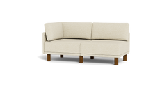 Load image into Gallery viewer, Luna - Sofa - Sunset Beige - High Arms - Tall Legs
