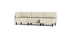 Load image into Gallery viewer, Luna - Sofa - Sunset Beige - High Arms - Tall Legs
