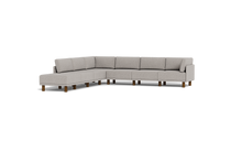 Load image into Gallery viewer, Luna - Sectional - Dream Grey - High Arms - Tall Legs
