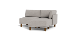 Load image into Gallery viewer, Luna - Sofa - Dream Grey - High Arms - Tall Legs
