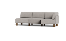 Load image into Gallery viewer, Luna - Sofa - Dream Grey - High Arms - Tall Legs

