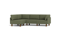 Load image into Gallery viewer, Luna - Sectional - Moss Green - High Arms - Tall Legs
