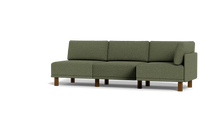 Load image into Gallery viewer, Luna - Sofa - Moss Green - High Arms - Tall Legs
