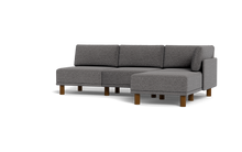 Load image into Gallery viewer, Luna - Sofa - Storm Grey - High Arms - Tall Legs
