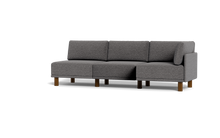 Load image into Gallery viewer, Luna - Sofa - Storm Grey - High Arms - Tall Legs

