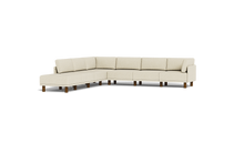 Load image into Gallery viewer, Luna - Sectional - Sunset Beige - High Arms - Tall Legs
