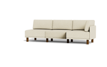 Load image into Gallery viewer, Luna - Sofa - Sunset Beige - High Arms - Tall Legs
