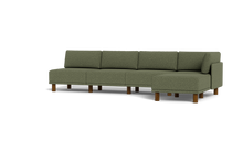 Load image into Gallery viewer, Luna - Sofa - Moss Green - High Arms - Tall Legs

