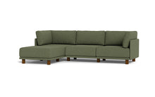Load image into Gallery viewer, Luna - Sofa - Moss Green - High Arms - Low Legs
